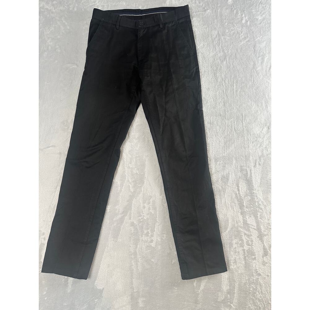 Zara Basic Collection Black Chino Pants - Regular Fit - Smart Casual - Size 31 - Picture 8 of 12